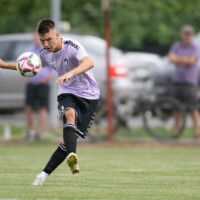 Meciul dintre echipele CSC Dumbarvita si Unirea Dej, contand pentru etapa 2 din Liga a II-a de fotbal, disputat sambata, 13 august 2022, pe stadionul Stefan Dobay din Dumbravita, judetul Timis-Leczki Jozsi/ Mediafax Foto