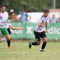 Meciul dintre echipele CSC Dumbarvita si Unirea Dej, contand pentru etapa 2 din Liga a II-a de fotbal, disputat sambata, 13 august 2022, pe stadionul Stefan Dobay din Dumbravita, judetul Timis-Leczki Jozsi/ Mediafax Foto