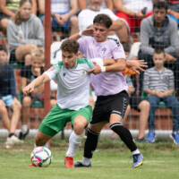 Meciul dintre echipele CSC Dumbarvita si Unirea Dej, contand pentru etapa 2 din Liga a II-a de fotbal, disputat sambata, 13 august 2022, pe stadionul Stefan Dobay din Dumbravita, judetul Timis-Leczki Jozsi/ Mediafax Foto