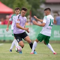 Meciul dintre echipele CSC Dumbarvita si Unirea Dej, contand pentru etapa 2 din Liga a II-a de fotbal, disputat sambata, 13 august 2022, pe stadionul Stefan Dobay din Dumbravita, judetul Timis-Leczki Jozsi/ Mediafax Foto